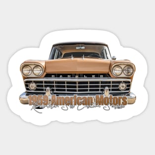1959 American Motors Rambler Six Custom Sedan Sticker